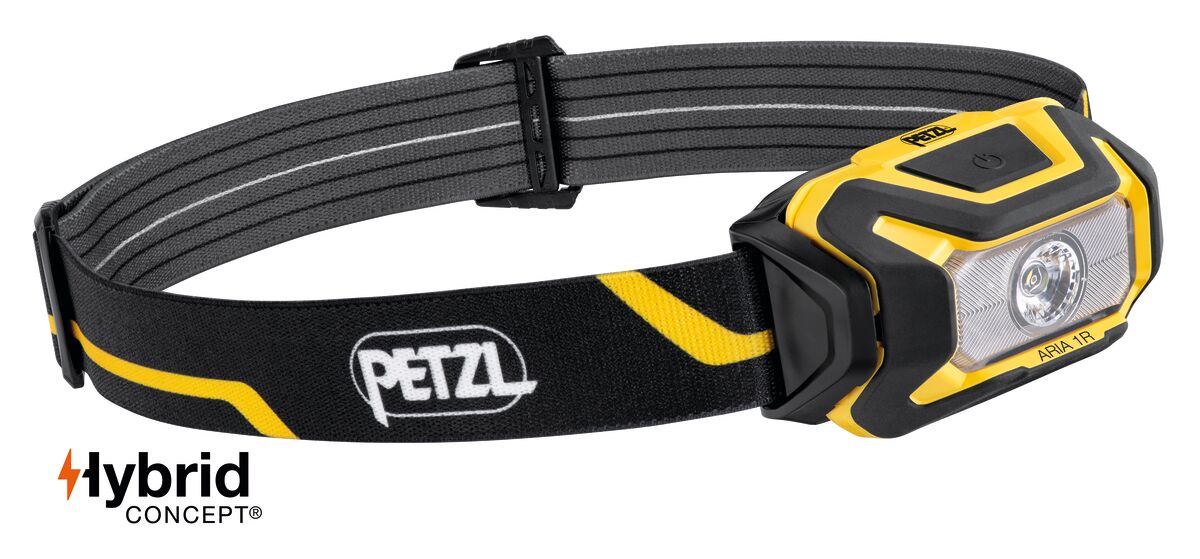 Petzl Aria® 1R headlamp, black