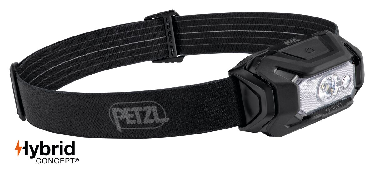 Petzl Aria® 1R RGB headlamp, black