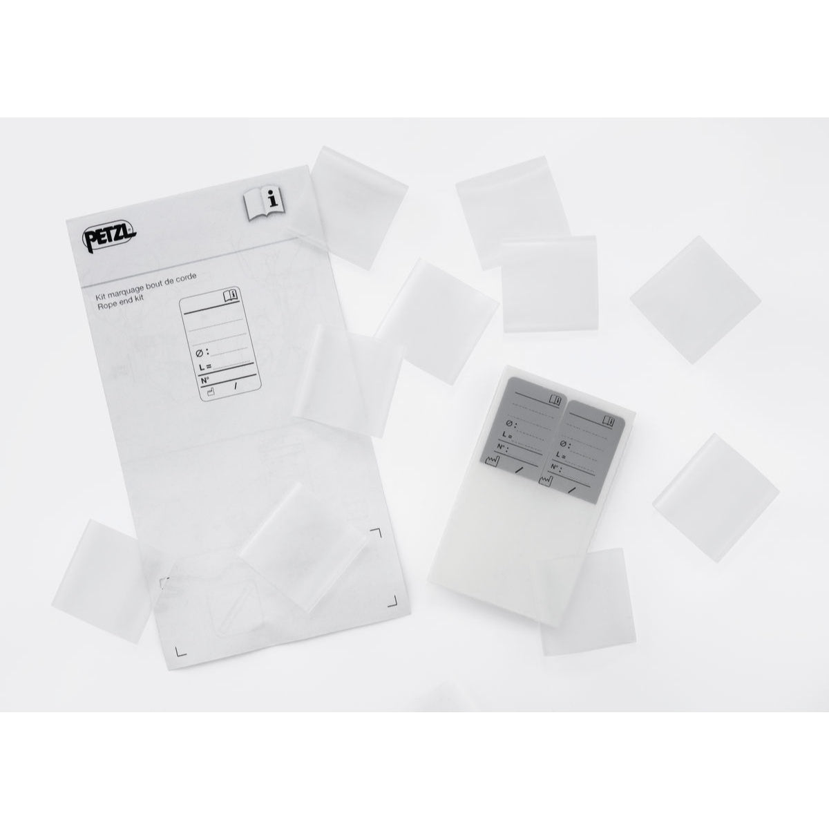 Rope end identification kit